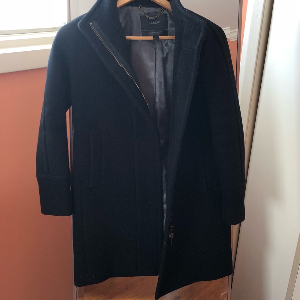 JCrew Stadium Cloth by Nelly Gori Coat Size 00P
